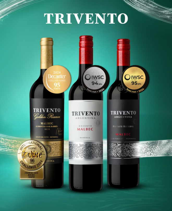 No.1 Argentinean brand Trivento celebrates top awards